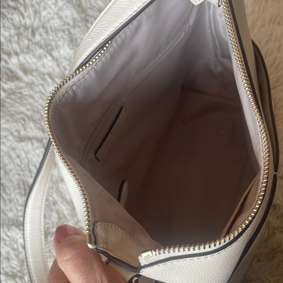 Kate Spade White Leather Shoulder Bag - Picture 3 of 4